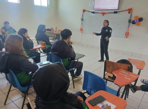 Dirección de Seguridad Pública de Cuaxomulco desarrolla Programa Escuelas Seguras